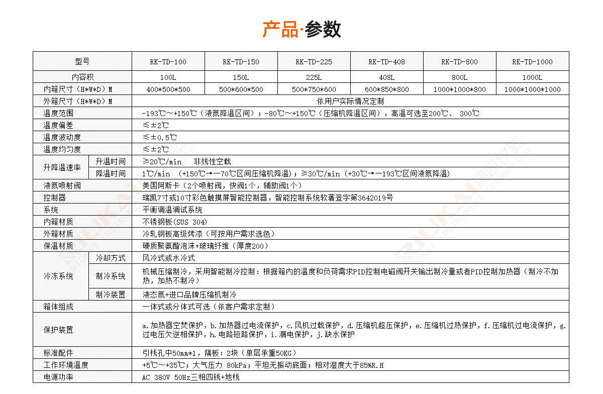 液態(tài)氮高低溫試驗箱-瑞凱儀器
